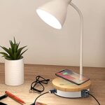 Wireless Desk Lamp with USB Charger